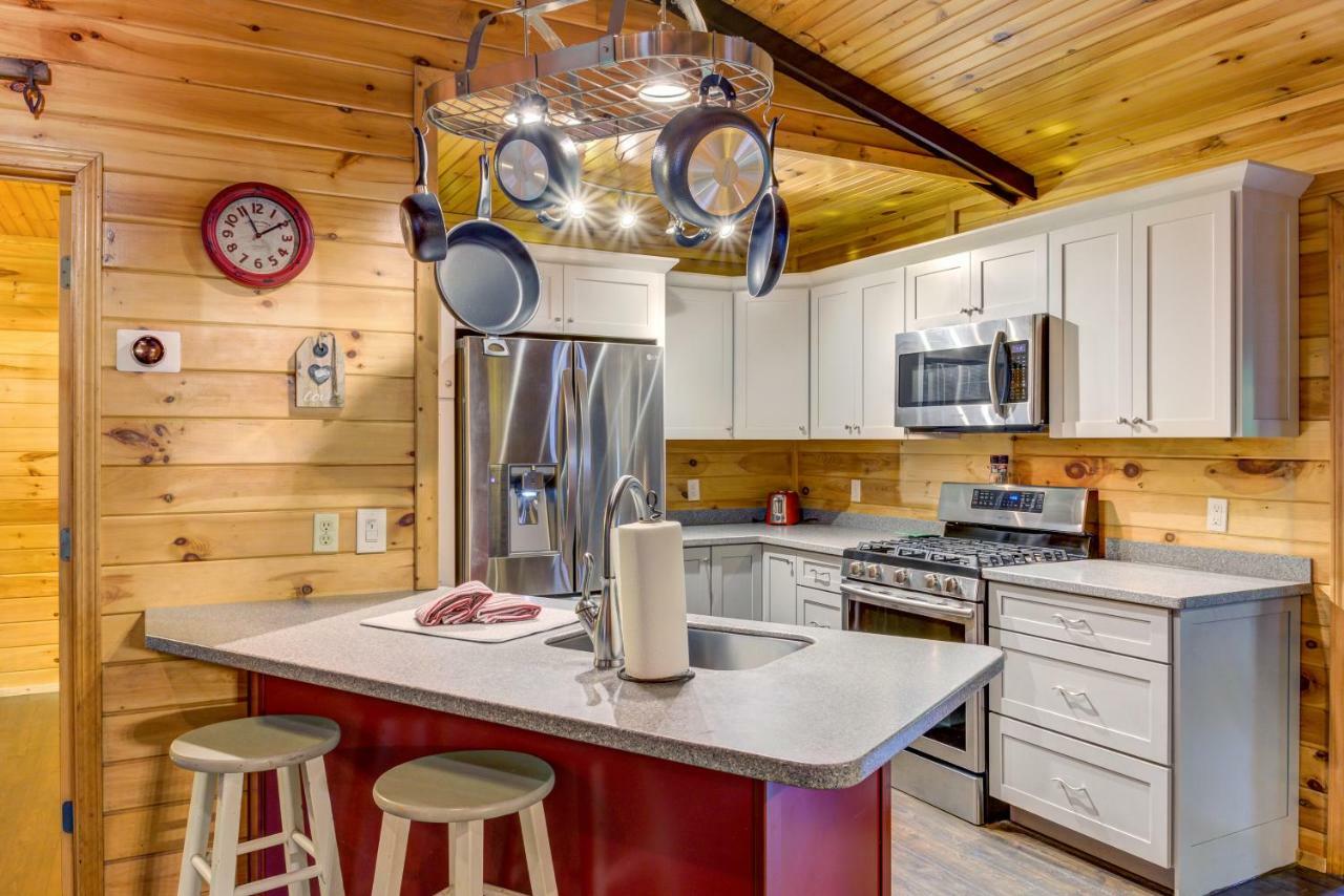 Coffee Creek Cabin Sautee Nacoochee エクステリア 写真