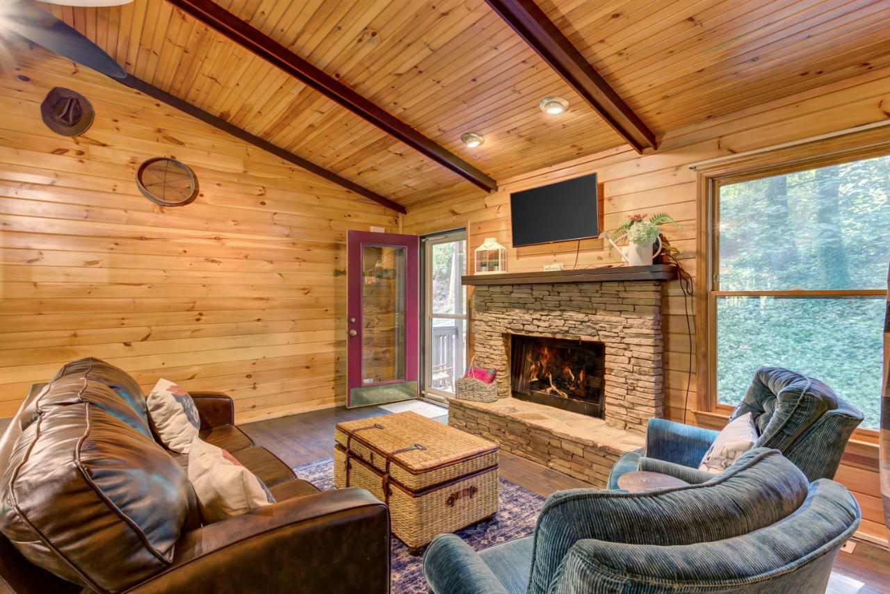 Coffee Creek Cabin Sautee Nacoochee エクステリア 写真