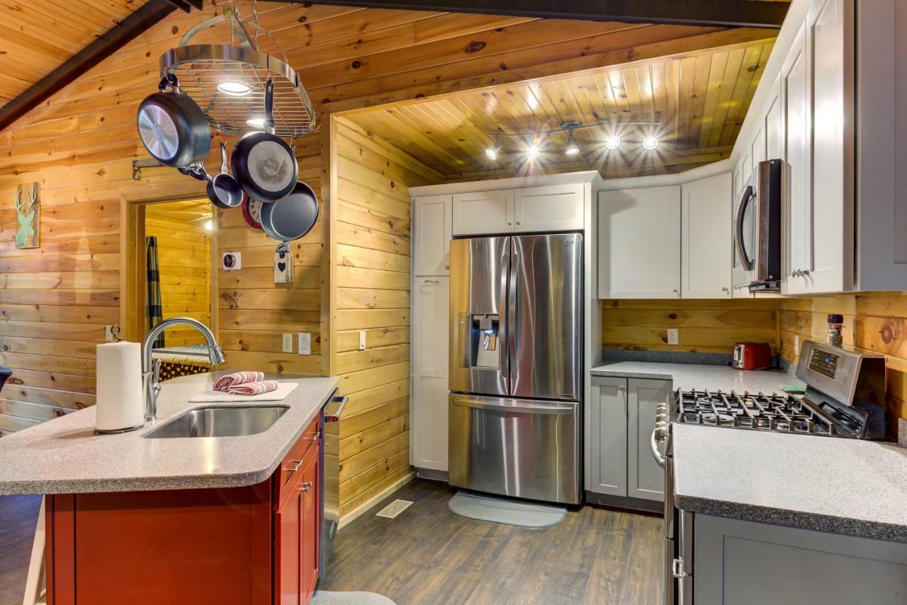 Coffee Creek Cabin Sautee Nacoochee エクステリア 写真