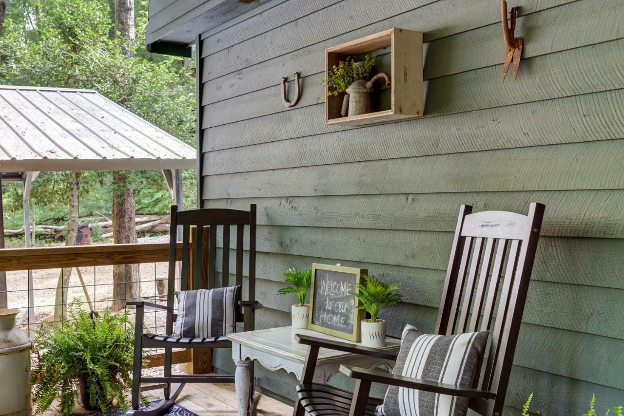 Coffee Creek Cabin Sautee Nacoochee エクステリア 写真